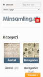 Mobile Screenshot of minsamling.dk